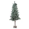 Northlight 4' Lightly Flocked And Glittered Woodland Alpine Artificial Christmas Tree - Unlit -Northlight northlight yt8448 fk 78805.1587644175