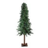 Northlight 7' Slim Traditional Woodland Alpine Artificial Christmas Tree – Unlit -Northlight northlight yt8738 gr new 74031.1587644017