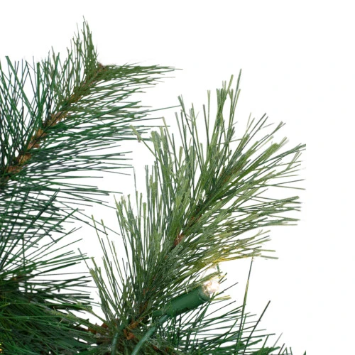 Northlight Pre-Lit Ashcroft Cashmere Pine Commercial Artificial Christmas Wreath - 60-Inch, Warm White Lights 5 Northlight Pre-Lit Ashcroft Cashmere Pine Commercial Artificial Christmas Wreath - 60-Inch, Warm White Lights - Image 3