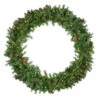 Northlight Pre-Lit LED Dakota Red Pine Artificial Christmas Wreath - 48-Inch, Warm White Lights -Northlight northlight z99435 01764.1588357603