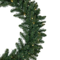 Northlight Pre-Lit Buffalo Fir Artificial Christmas Wreath - 36-Inch, Warm White LED Lights 7 Northlight Pre-Lit Buffalo Fir Artificial Christmas Wreath - 36-Inch, Warm White LED Lights -Northlight northlight z99654 2 36622.1670490085
