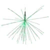 Northlight 20" LED Lighted Firework Silver Branch Hanging Decor - Green -Northlight northlightd 19 12029asgr 56425.1587644052