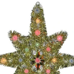 Northlight 21" Lighted Gold Star Of Bethlehem Christmas Tree Topper - Multicolor Lights -Northlight northlightys27530b 72788.1663688248