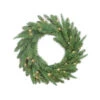 Northlight Pre-Lit Mixed Pine Artificial Christmas Wreath - 24-Inch, Clear Lights -Northlight nwpjz7tycioqw4yj6hooarg4ivfphsog 29922.1588349629