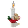 Roman 7" Sleeping Mouse In Teacup With Candle Christmas Night Light -Northlight roman 130441 81016.1588362219