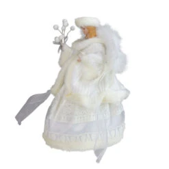 Roman 12" White Angel In A Dress Christmas Tree Topper- Unlit -Northlight roman 132394 3 76815.1588405981