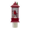 Roman 6" Red Cardinal Holly Christmas Lantern Night Light -Northlight roman 164112 33242.1588396809