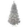 Northlight 6.5' Pre-Lit Full Metallic Silver Tinsel Artificial Christmas Tree, Clear Lights -Northlight rsx1hv5llrvgf7ie4slv8dydwqa9cisx 19557.1588357535