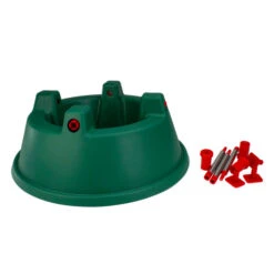 Northlight 21" Wide Mouth Green And Red Watering Christmas Tree Stand - Trees Up To 8ft -Northlight simpleliving 217002 2 02878.1588396554