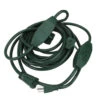 25' Stanley 3-Outlet Green Heavy Duty Outdoor Grounded Landscaping Projector Cord -Northlight stanley 56775 00591.1588353570