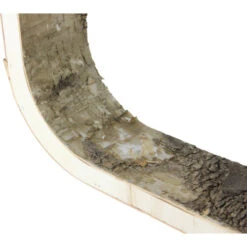 Northlight 13.5" Ivory And Brown Rustic Wood Bark Square Tabletop Decor -Northlight tzzaxeaxd6ovcyzianzegkftfu5ecbke 81142.1588403929