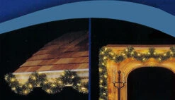 18' X 3.5" Pre-Lit Green Pine Artificial Christmas Garland, Clear Lights 7 18' X 3.5" Pre-Lit Green Pine Artificial Christmas Garland, Clear Lights -Northlight usari68a1n3h5opsx7untqms14bk1meo 29269.1588368957