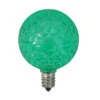 Club Pack Of 25 Green LED G50 Christmas Replacement Bulbs - E12 Base -Northlight vickerman xledg54 93201.1588415698