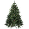 Northlight 7' Full Snowy Delta Pine With Cones Artificial Christmas Tree, Unlit -Northlight yxqiyptu68lkm7tjkuq5reqrdyvsluyw 55504.1665580044